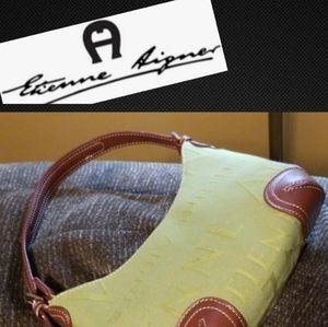 $6 Closeout!  Etienne Aigner green handbag